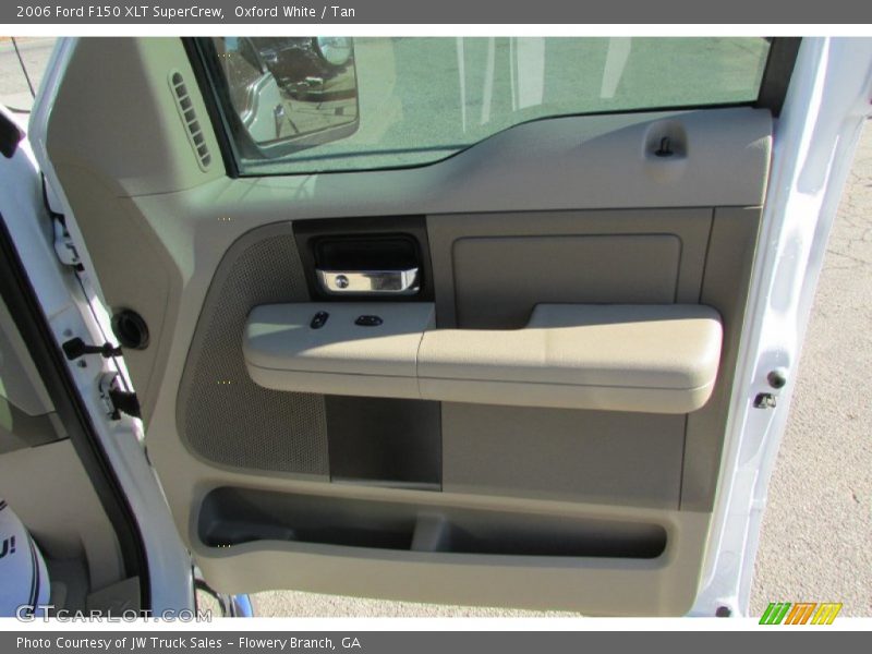 Oxford White / Tan 2006 Ford F150 XLT SuperCrew