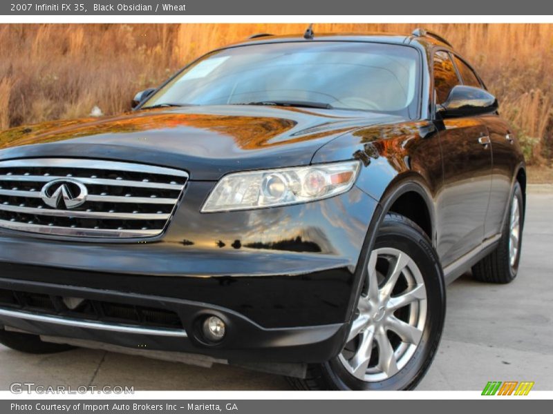 Black Obsidian / Wheat 2007 Infiniti FX 35