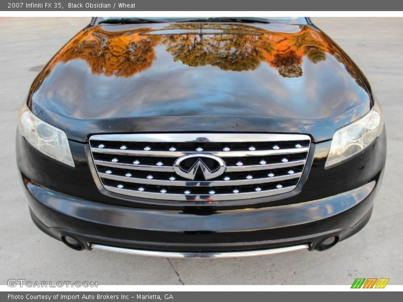 Black Obsidian / Wheat 2007 Infiniti FX 35