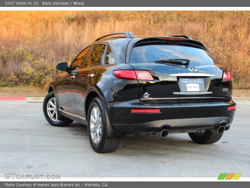 Black Obsidian / Wheat 2007 Infiniti FX 35