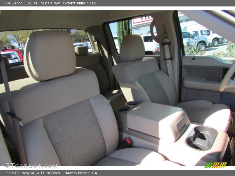 Oxford White / Tan 2006 Ford F150 XLT SuperCrew