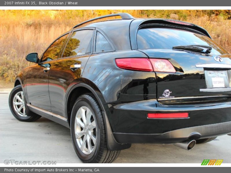 Black Obsidian / Wheat 2007 Infiniti FX 35