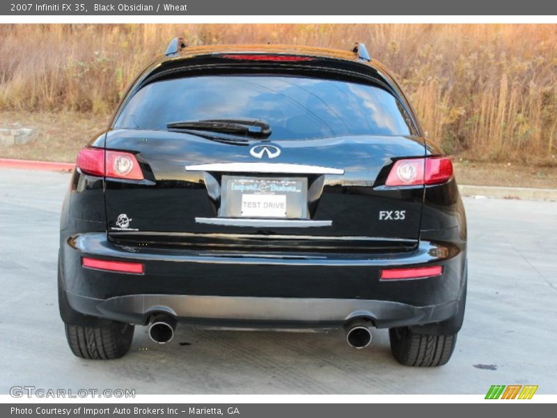 Black Obsidian / Wheat 2007 Infiniti FX 35