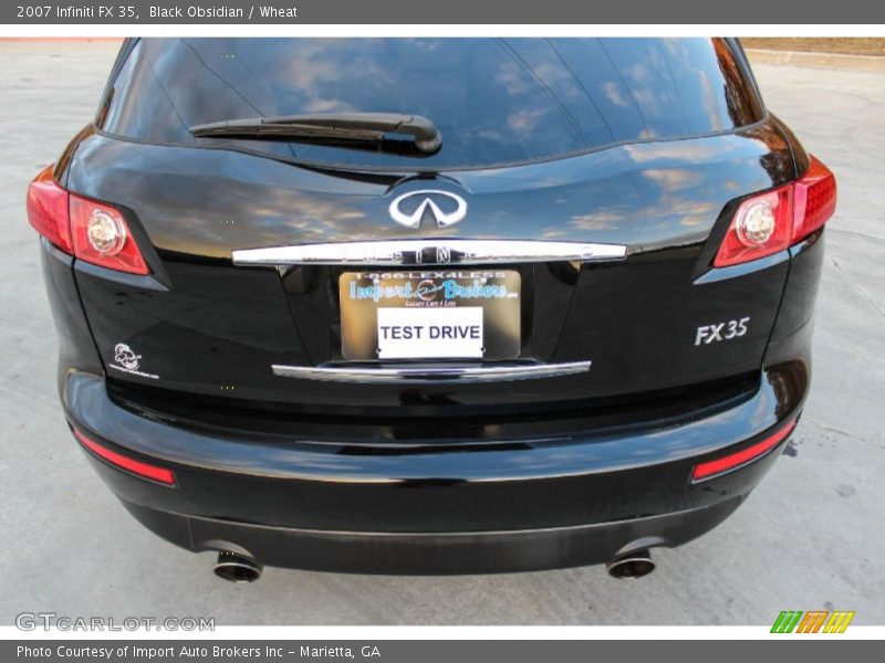 Black Obsidian / Wheat 2007 Infiniti FX 35