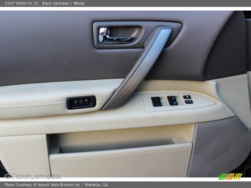 Black Obsidian / Wheat 2007 Infiniti FX 35