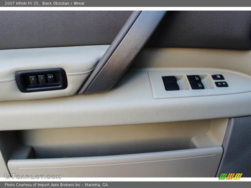 Black Obsidian / Wheat 2007 Infiniti FX 35