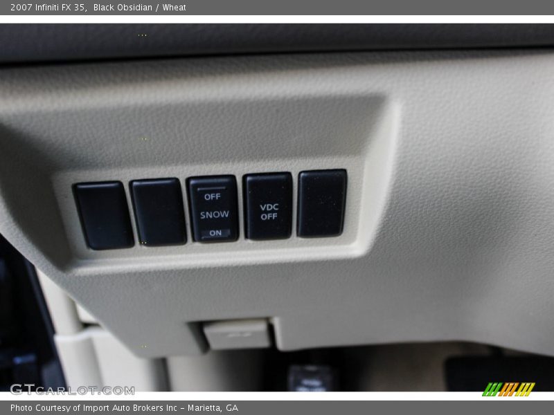 Black Obsidian / Wheat 2007 Infiniti FX 35