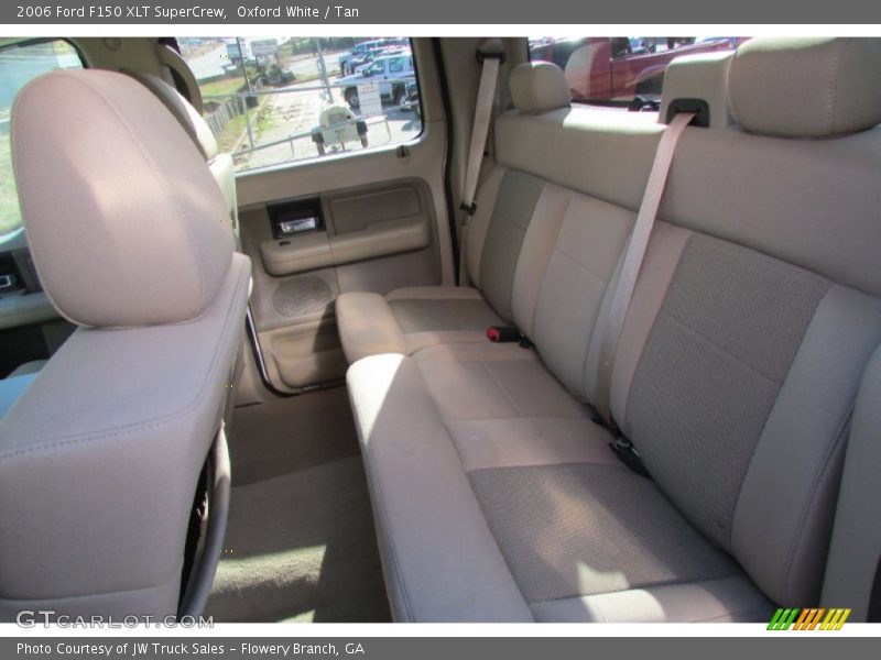 Oxford White / Tan 2006 Ford F150 XLT SuperCrew
