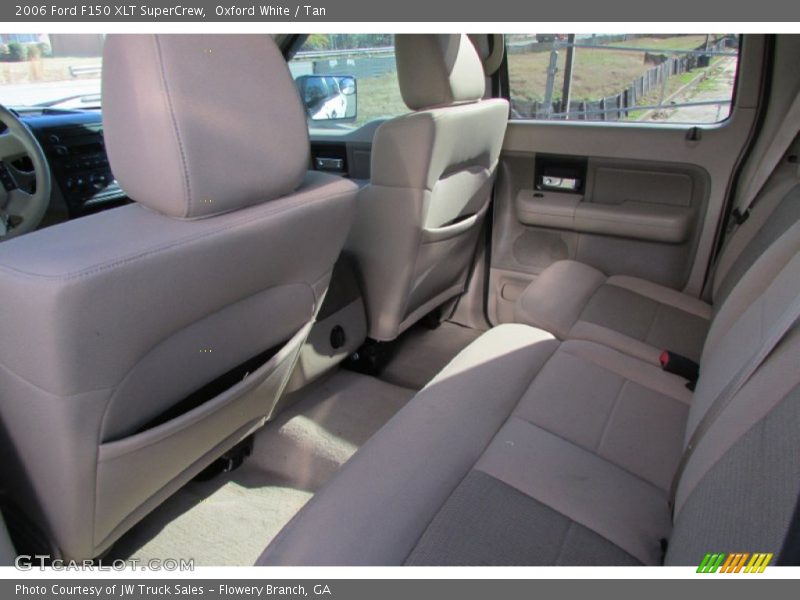 Oxford White / Tan 2006 Ford F150 XLT SuperCrew
