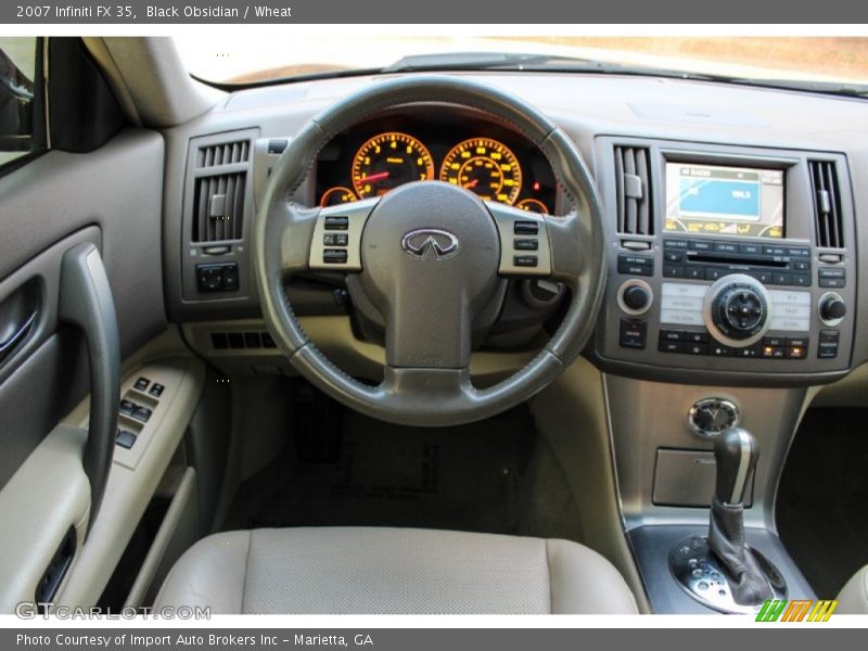 Black Obsidian / Wheat 2007 Infiniti FX 35
