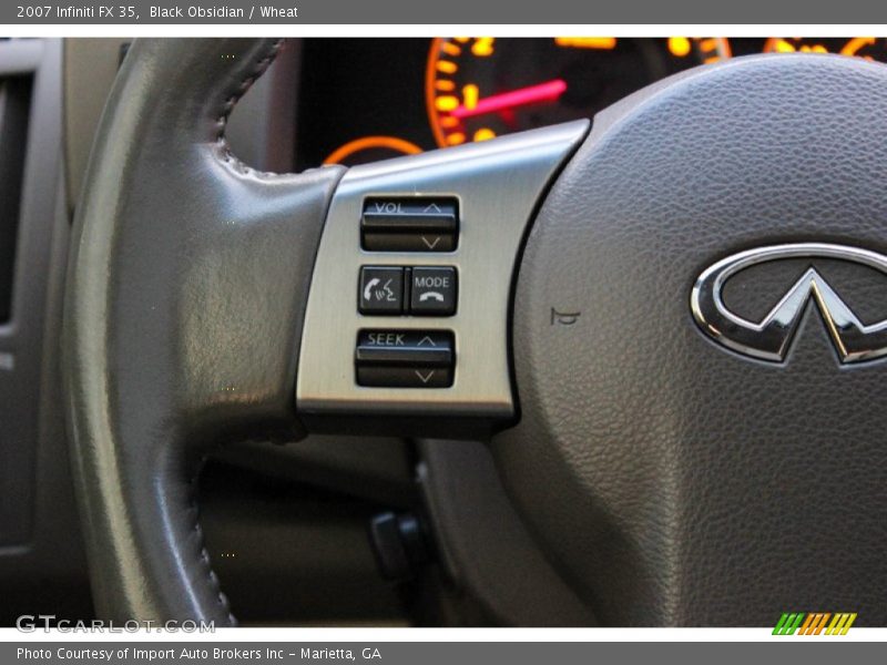 Black Obsidian / Wheat 2007 Infiniti FX 35
