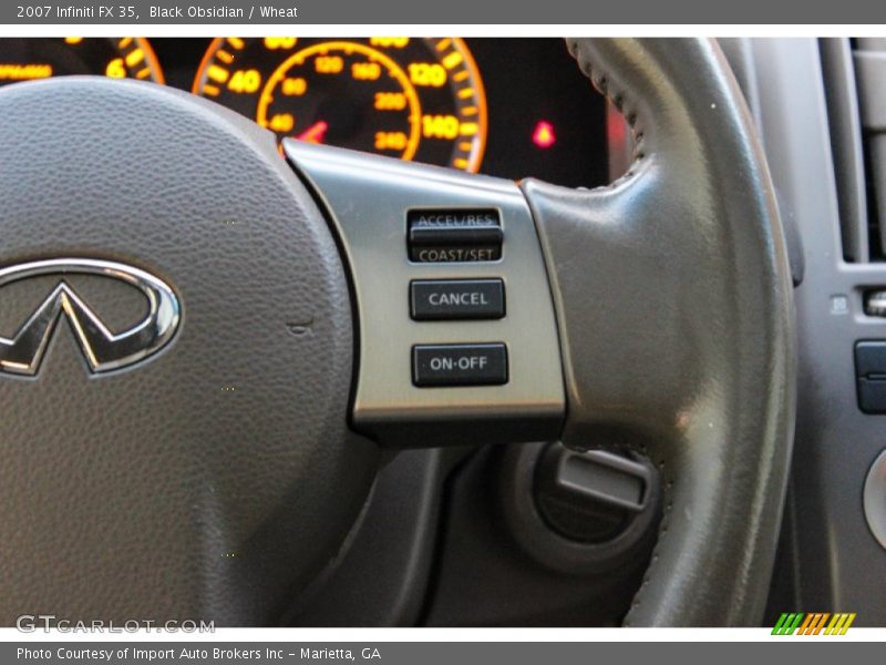 Black Obsidian / Wheat 2007 Infiniti FX 35