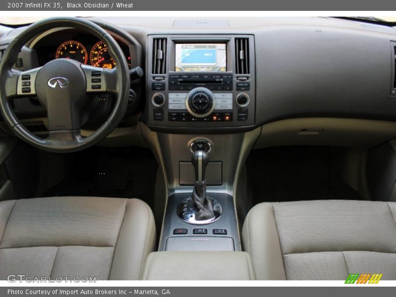 Black Obsidian / Wheat 2007 Infiniti FX 35