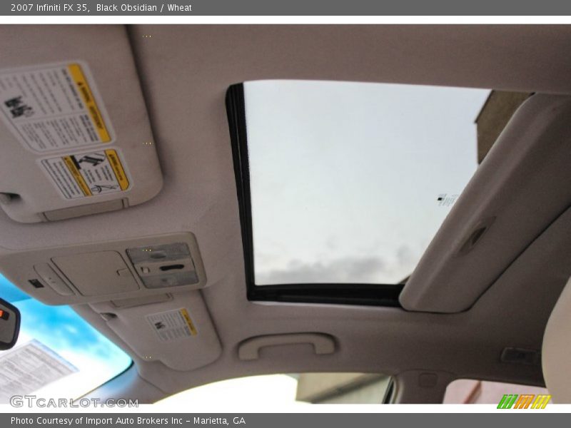 Black Obsidian / Wheat 2007 Infiniti FX 35