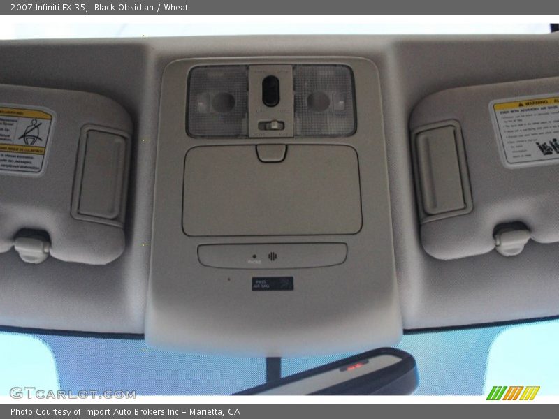 Black Obsidian / Wheat 2007 Infiniti FX 35