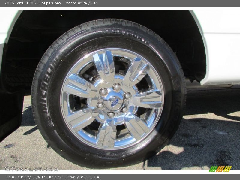 Oxford White / Tan 2006 Ford F150 XLT SuperCrew
