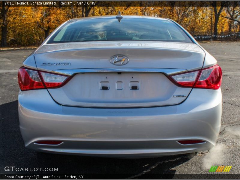 Radiant Silver / Gray 2011 Hyundai Sonata Limited