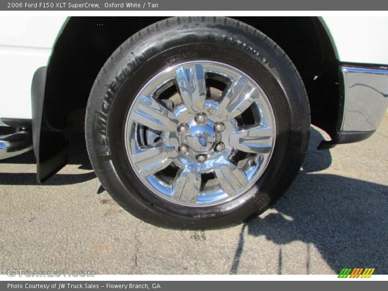 Oxford White / Tan 2006 Ford F150 XLT SuperCrew