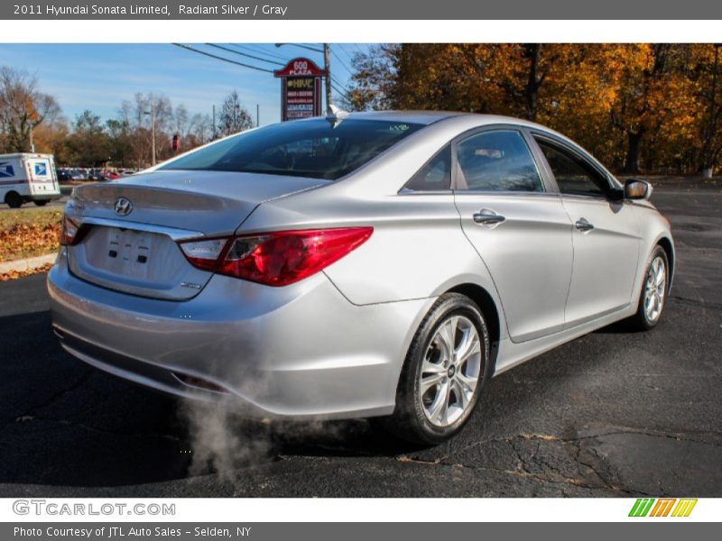 Radiant Silver / Gray 2011 Hyundai Sonata Limited