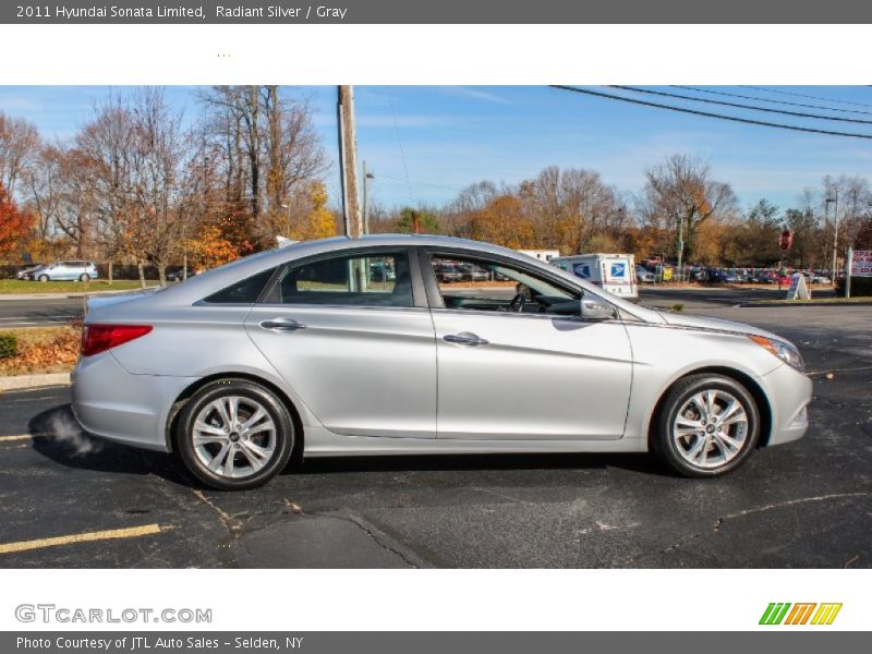 Radiant Silver / Gray 2011 Hyundai Sonata Limited