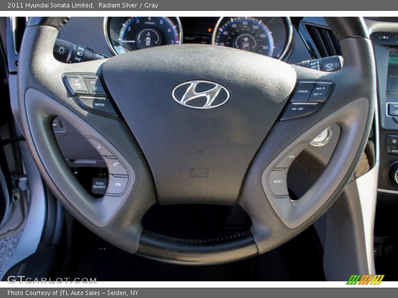 Radiant Silver / Gray 2011 Hyundai Sonata Limited