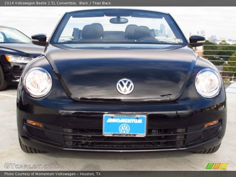 Black / Titan Black 2014 Volkswagen Beetle 2.5L Convertible