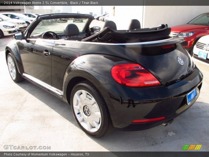 Black / Titan Black 2014 Volkswagen Beetle 2.5L Convertible