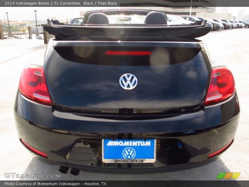 Black / Titan Black 2014 Volkswagen Beetle 2.5L Convertible
