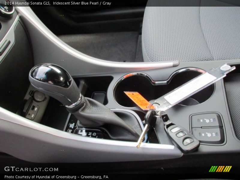 Iridescent Silver Blue Pearl / Gray 2014 Hyundai Sonata GLS