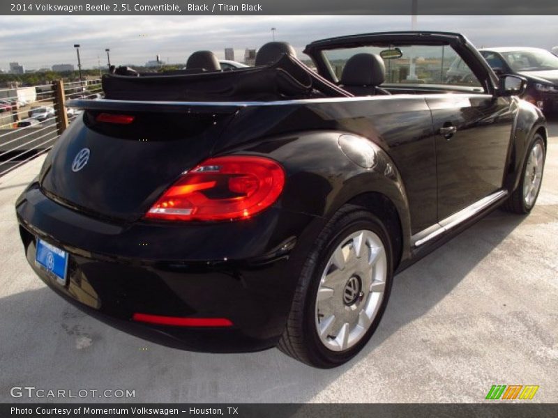 Black / Titan Black 2014 Volkswagen Beetle 2.5L Convertible