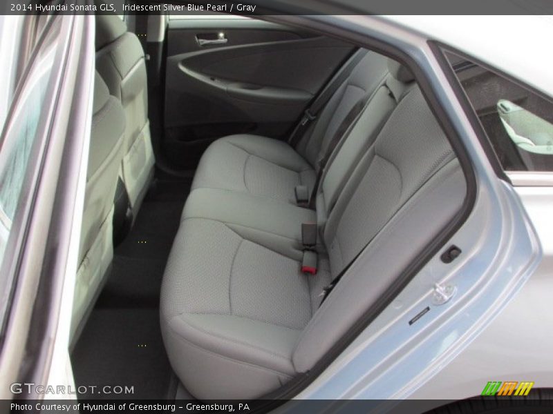 Iridescent Silver Blue Pearl / Gray 2014 Hyundai Sonata GLS