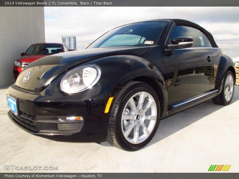 Black / Titan Black 2014 Volkswagen Beetle 2.5L Convertible