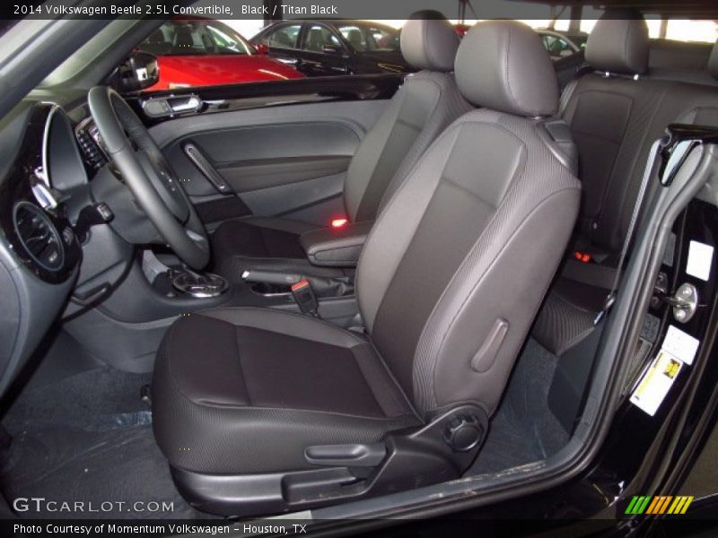Black / Titan Black 2014 Volkswagen Beetle 2.5L Convertible