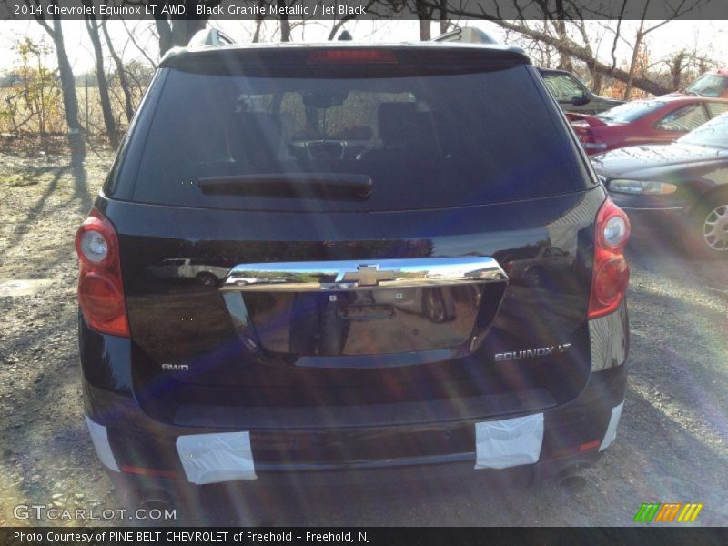 Black Granite Metallic / Jet Black 2014 Chevrolet Equinox LT AWD