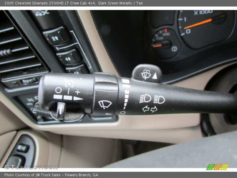 Dark Green Metallic / Tan 2005 Chevrolet Silverado 2500HD LT Crew Cab 4x4