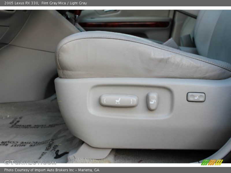 Flint Gray Mica / Light Gray 2005 Lexus RX 330
