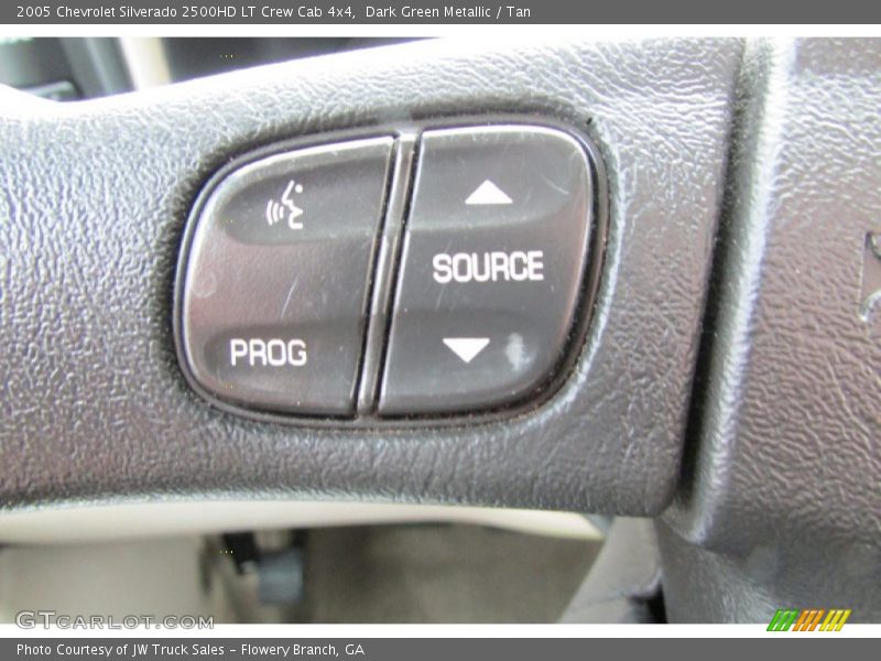 Dark Green Metallic / Tan 2005 Chevrolet Silverado 2500HD LT Crew Cab 4x4