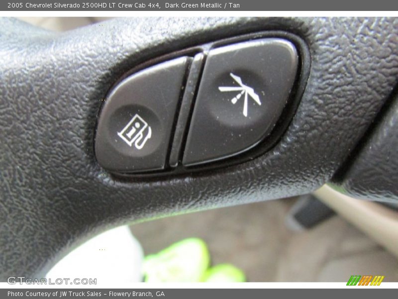 Dark Green Metallic / Tan 2005 Chevrolet Silverado 2500HD LT Crew Cab 4x4