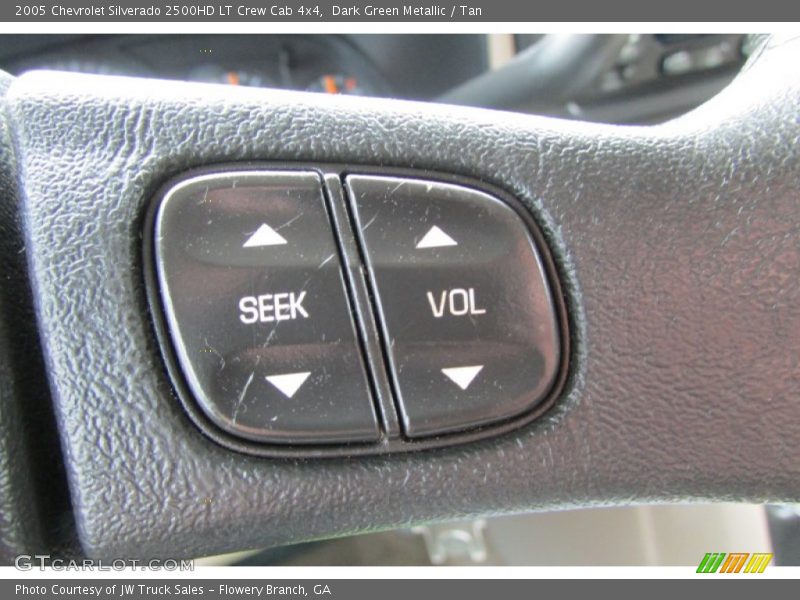 Dark Green Metallic / Tan 2005 Chevrolet Silverado 2500HD LT Crew Cab 4x4