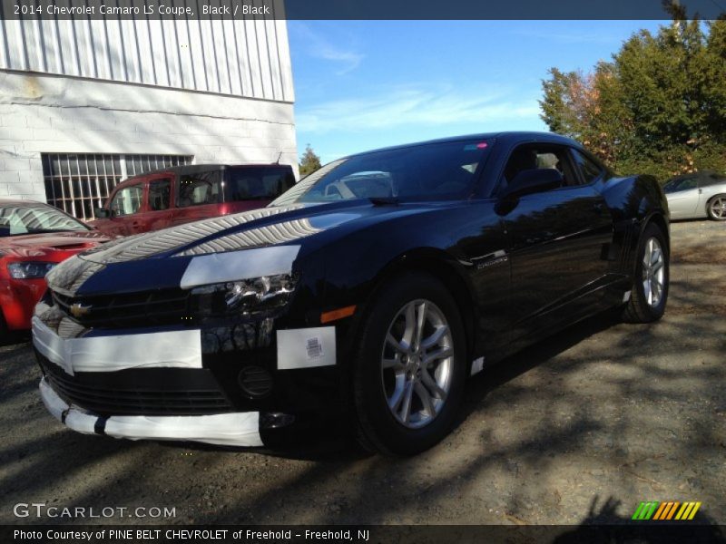 Black / Black 2014 Chevrolet Camaro LS Coupe