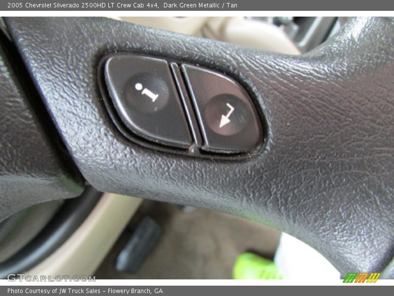 Dark Green Metallic / Tan 2005 Chevrolet Silverado 2500HD LT Crew Cab 4x4