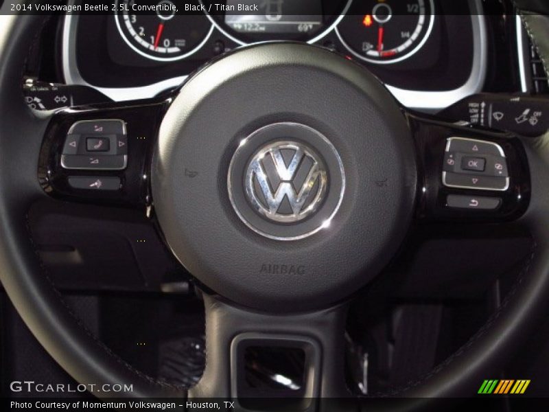 Black / Titan Black 2014 Volkswagen Beetle 2.5L Convertible