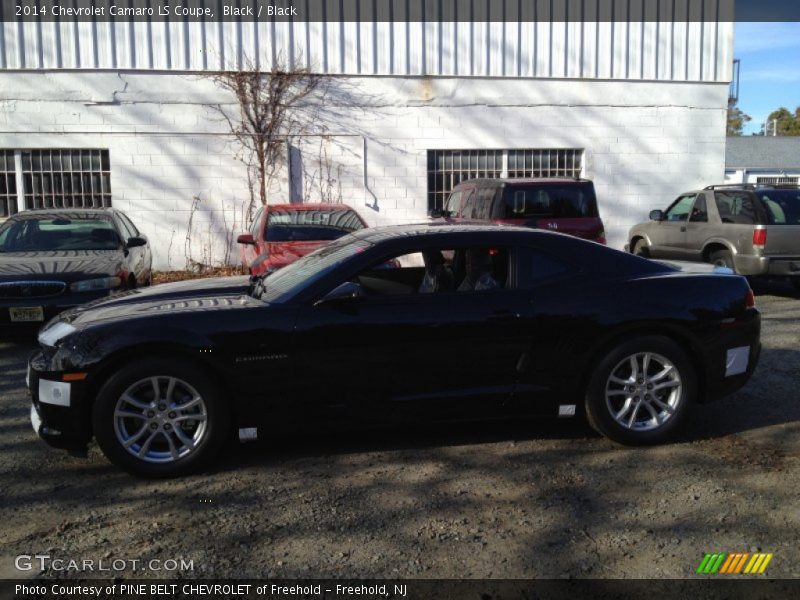 Black / Black 2014 Chevrolet Camaro LS Coupe