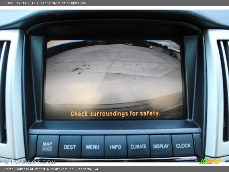 Flint Gray Mica / Light Gray 2005 Lexus RX 330