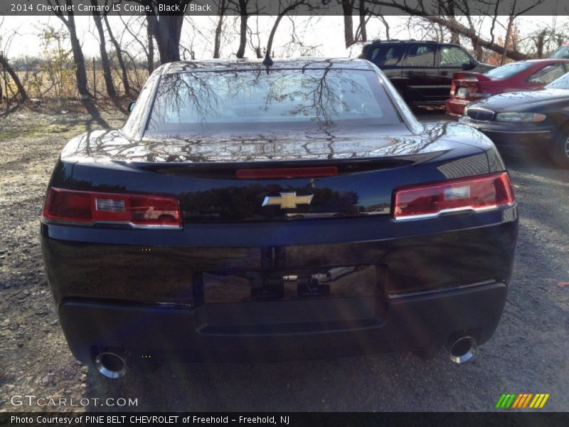 Black / Black 2014 Chevrolet Camaro LS Coupe