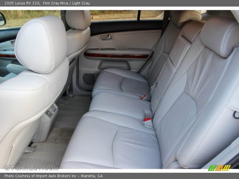 Flint Gray Mica / Light Gray 2005 Lexus RX 330