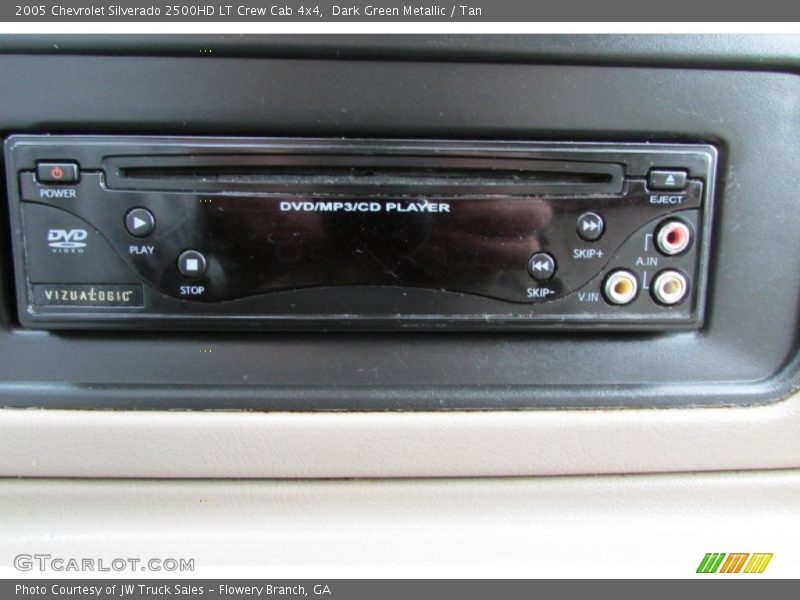 Dark Green Metallic / Tan 2005 Chevrolet Silverado 2500HD LT Crew Cab 4x4