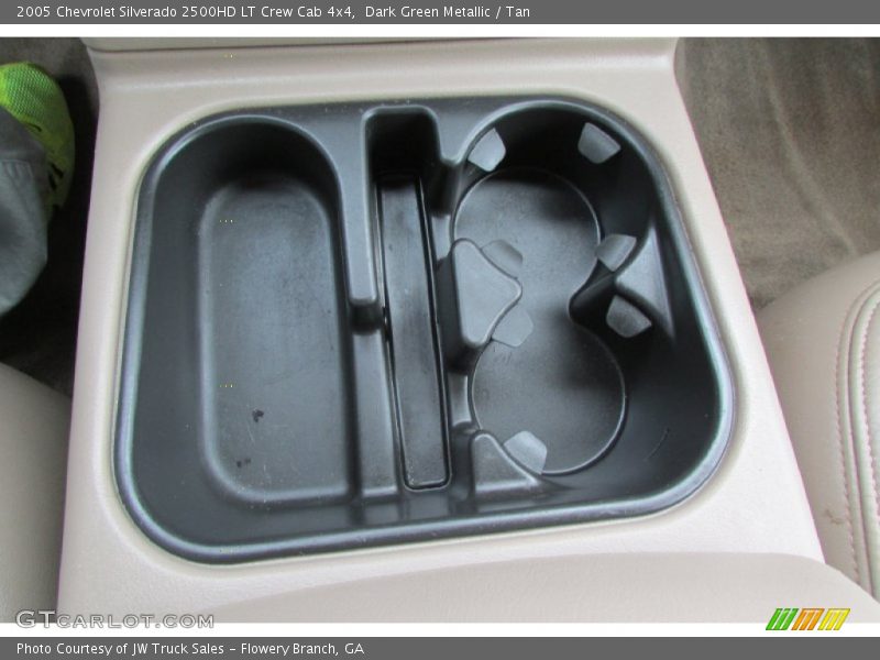 Dark Green Metallic / Tan 2005 Chevrolet Silverado 2500HD LT Crew Cab 4x4
