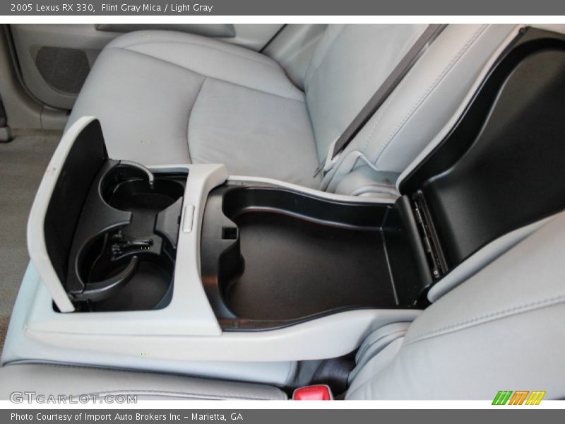 Flint Gray Mica / Light Gray 2005 Lexus RX 330