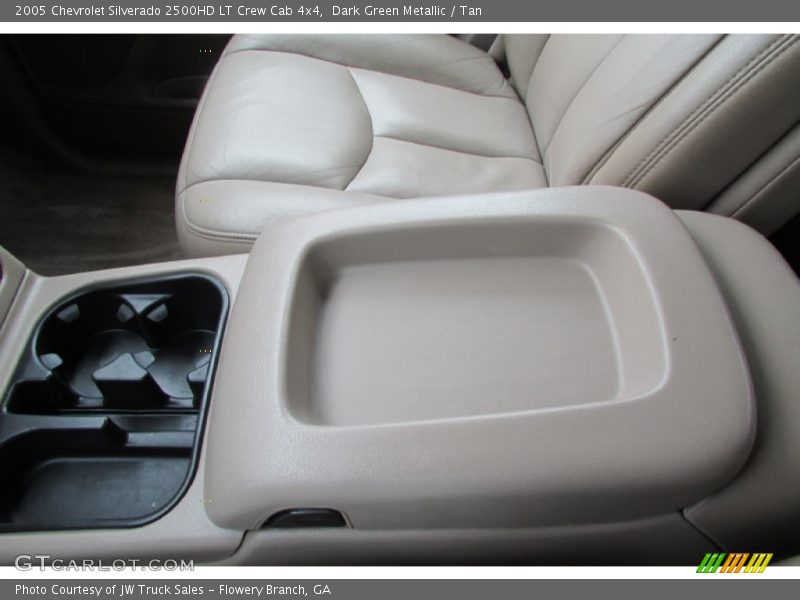 Dark Green Metallic / Tan 2005 Chevrolet Silverado 2500HD LT Crew Cab 4x4
